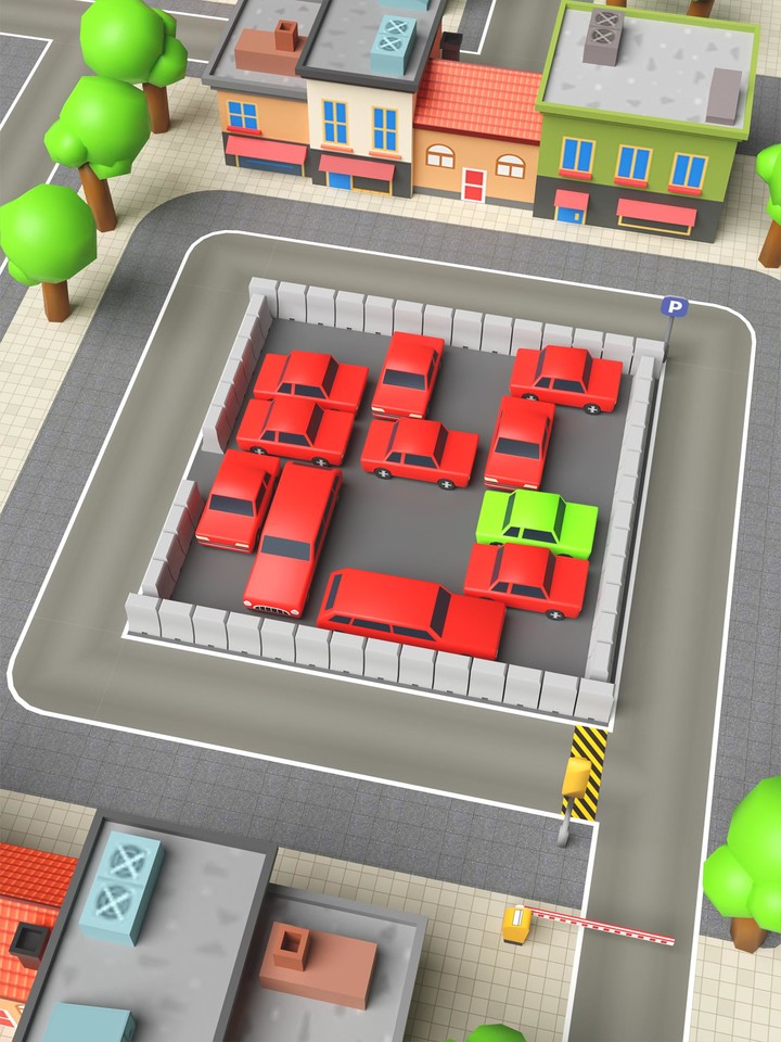 Unblock Car : Parking Jam 3D screenshot image 5_funmod.online