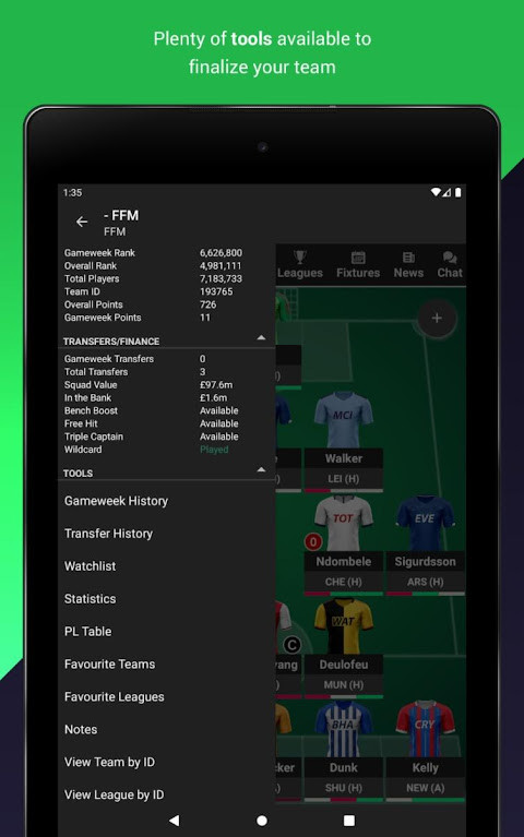 Fantasy Football Manager (FPL) screenshot image 9_funmod.online