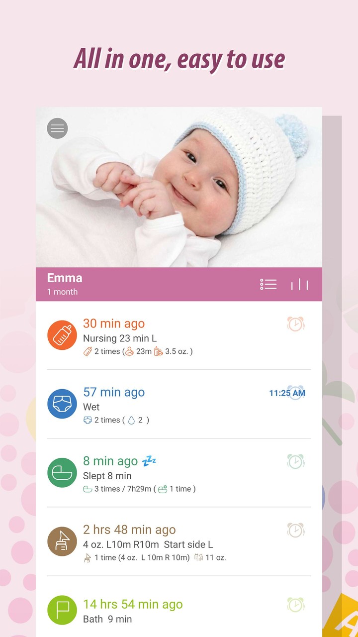 Baby Tracker - Newborn Log screenshot image 1_Popularmodapk.com