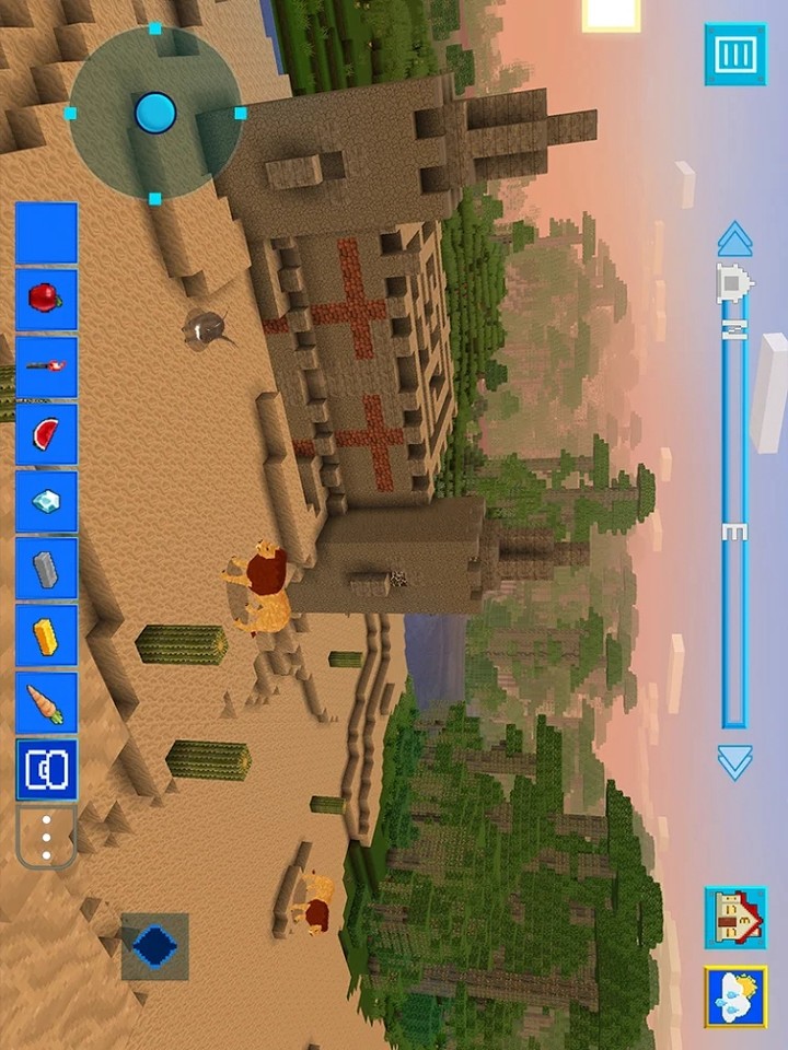 Terracraft: Block Build and Mine Survival Craft(No google framework) screenshot image 3_Popularmodapk.com