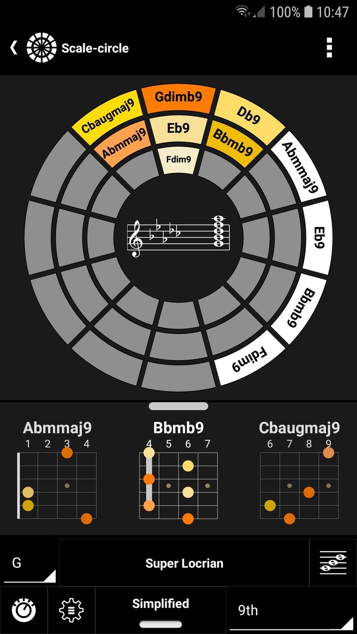 s.mart Circle of Fifths screenshot image 2_funmod.online