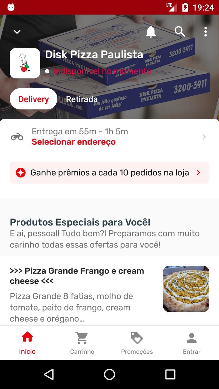 Disk Pizza Paulista screenshot image 5_funmod.online