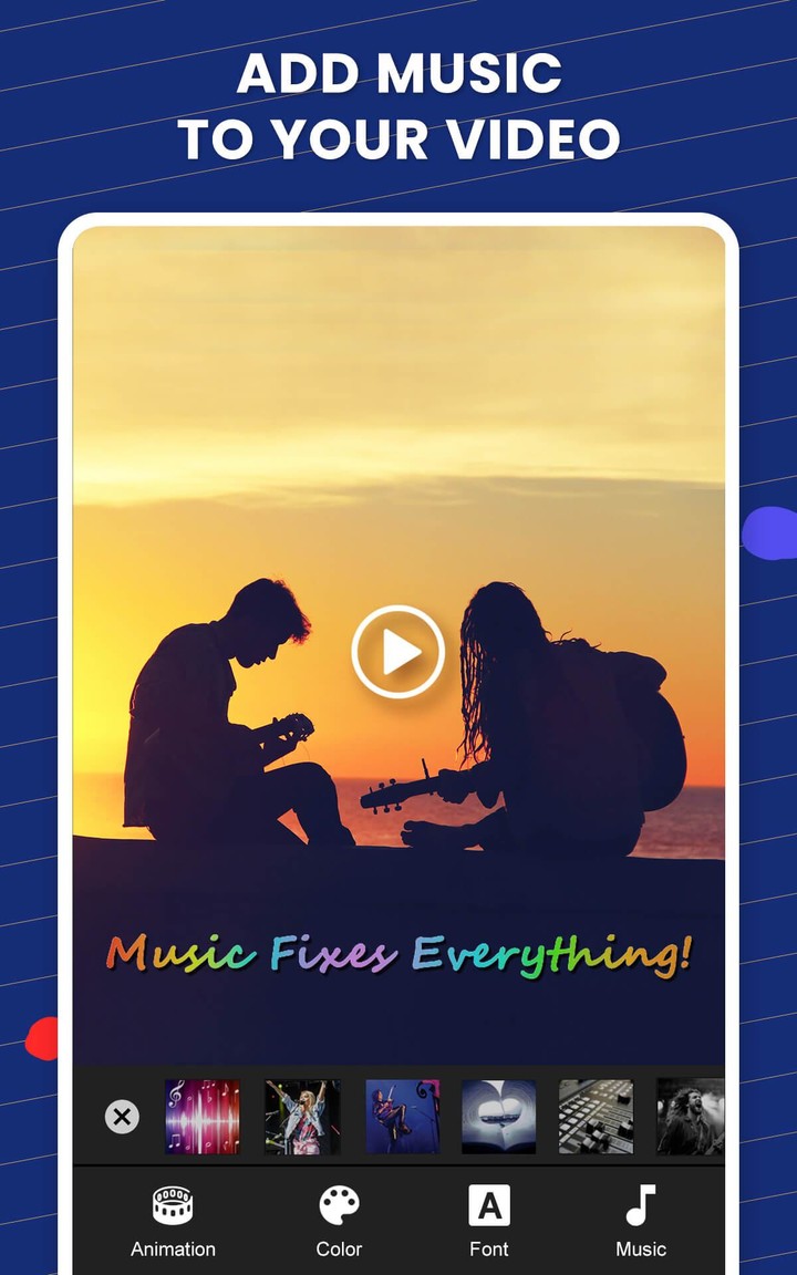 Animated Text On Video screenshot image 8_funmod.online