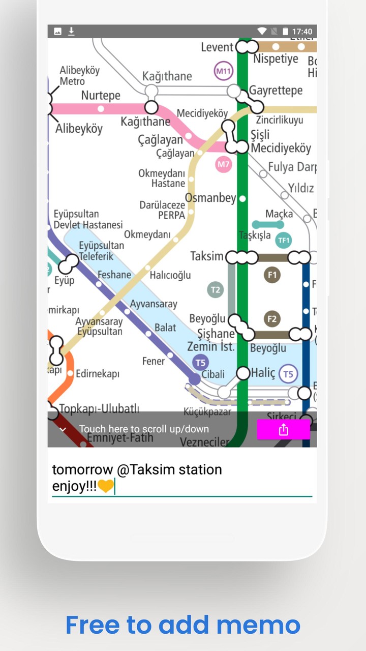 ISTANBUL METRO TRAM GUIDE MAP screenshot image 22_funmod.online