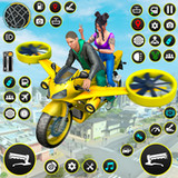 Futuristic Flying Bike Taxi6.9_funmod.online