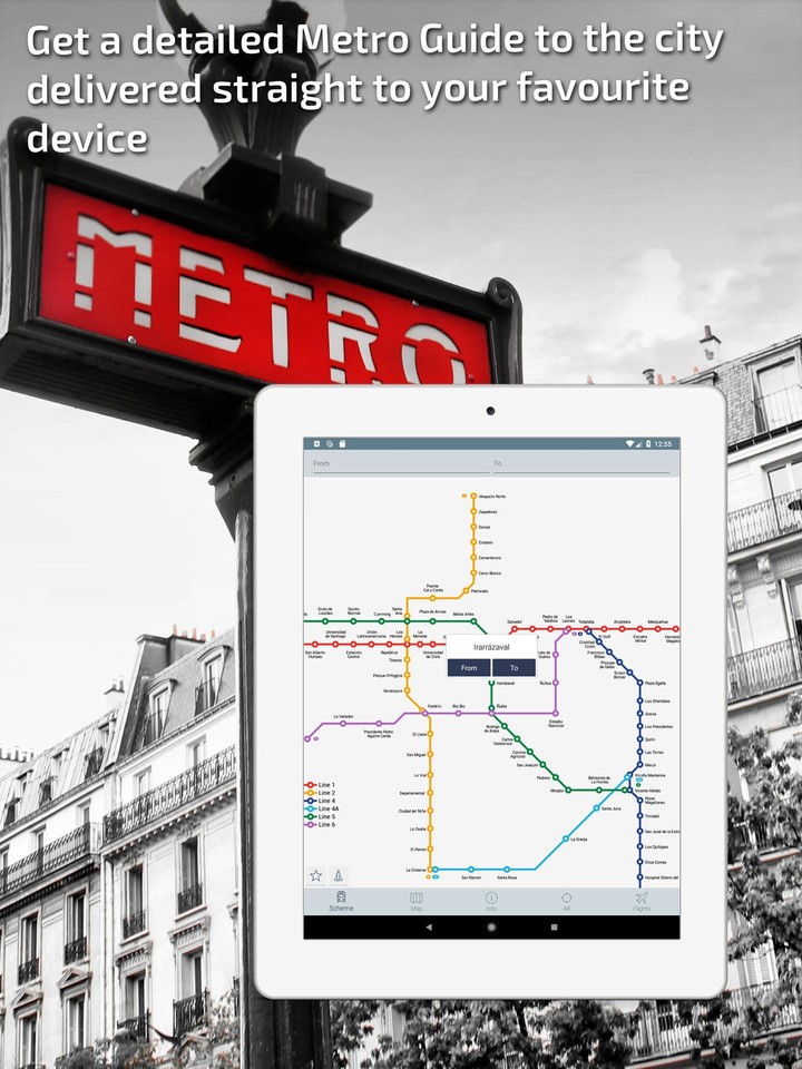 Santiago Metro Guide and Subway Route Planner screenshot image 11_funmod.online