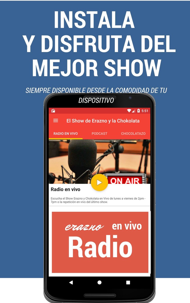 Erazno y la Chokolata Radio Sh screenshot image 1_funmod.online