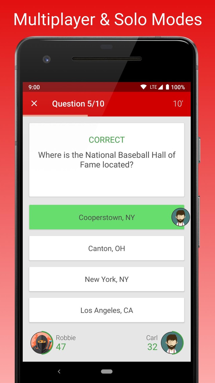 Fan Quiz for MLB screenshot image 2_funmod.online