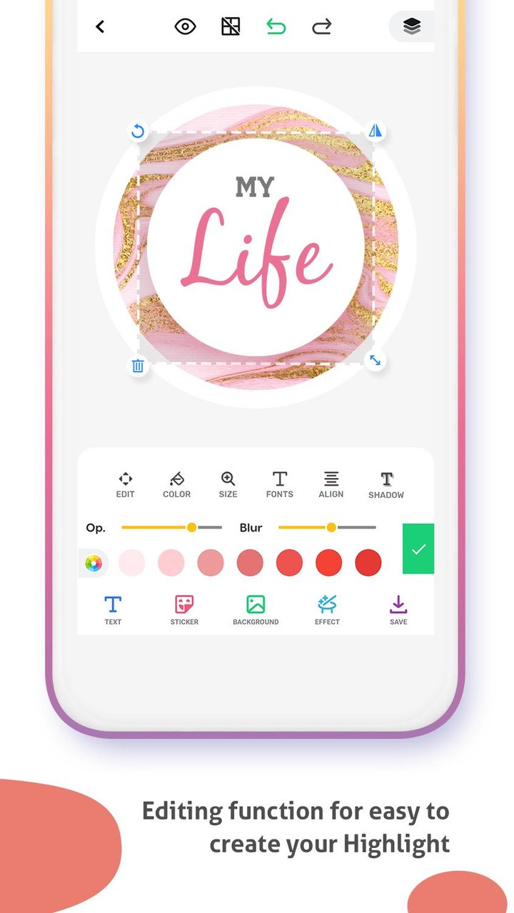 Highlight Cover Maker screenshot image 15_funmod.online