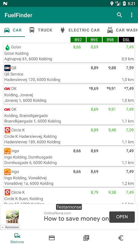 FuelFinder - Scandinavia screenshot image 9_funmod.online