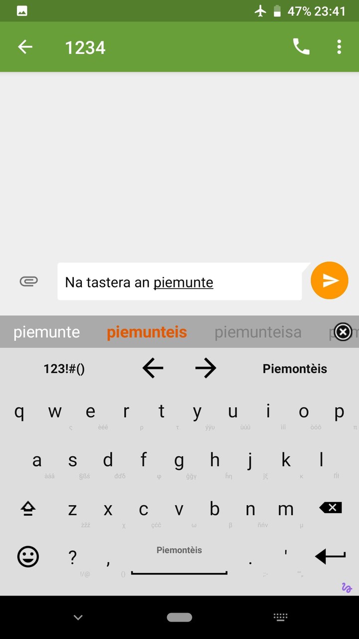 Piedmontese for AnySoftKeyboard screenshot image 2_funmod.online