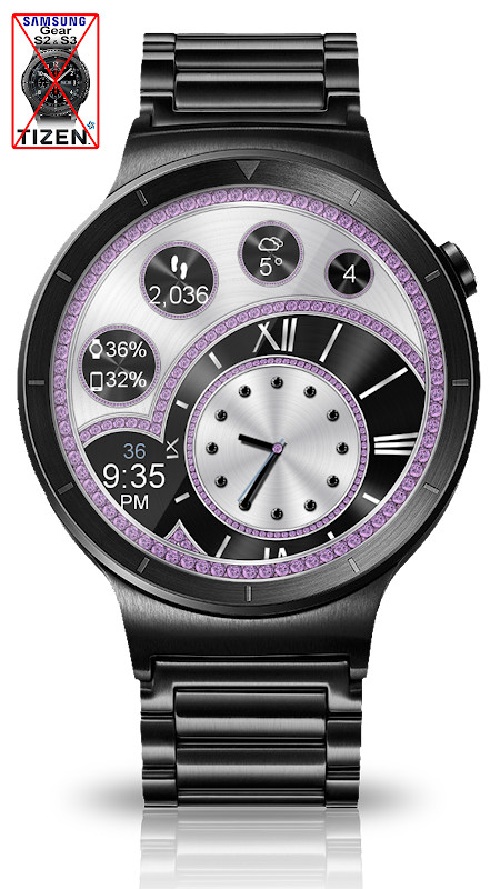 Diamond Ritz HD Watch Face screenshot image 8_funmod.online