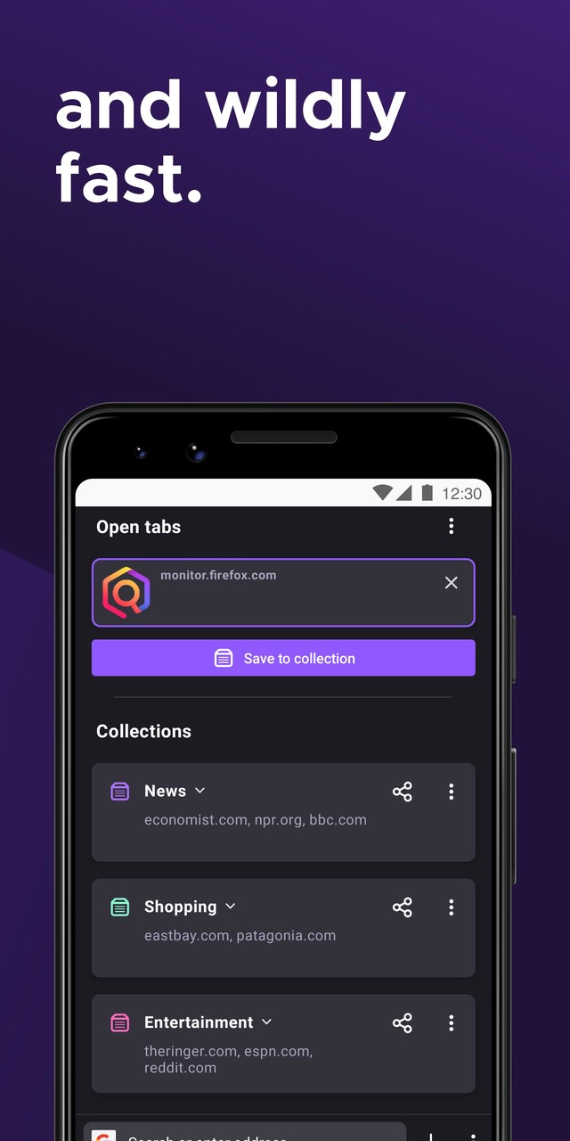 Firefox for Android Beta screenshot image 10_funmod.online