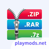 Zip Extractor - UnZIP & UnRAR<span>(Premium Unlocked)</span>3.3.2_funmod.online