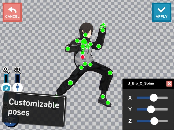 VRM Posing Mobile screenshot image 16_funmod.online