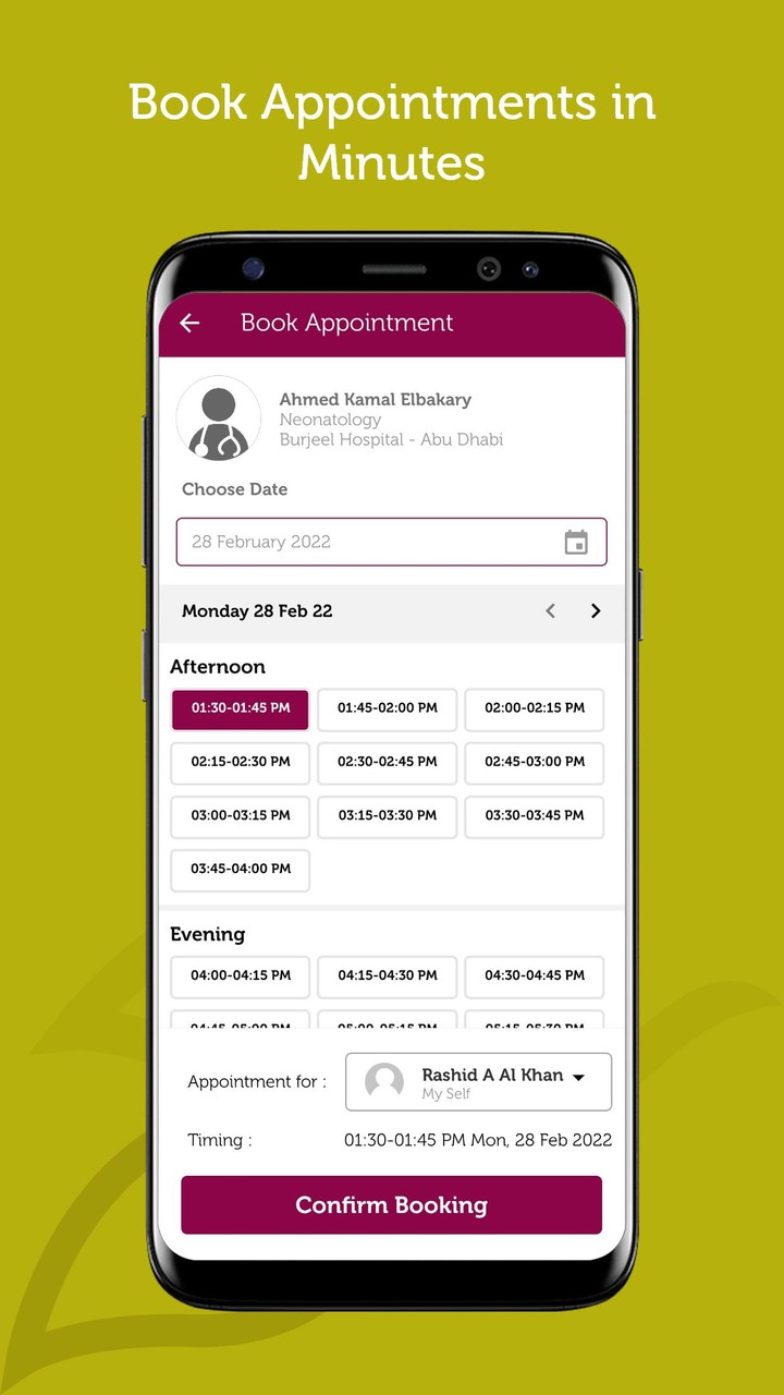 Burjeel Hospital screenshot image 4_funmod.online