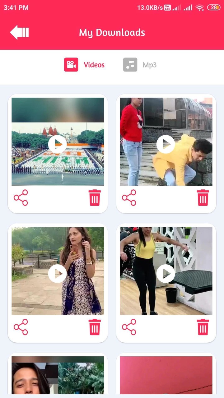 Video Downloader for Mx-Takatak - No watermark screenshot image 7_funmod.online