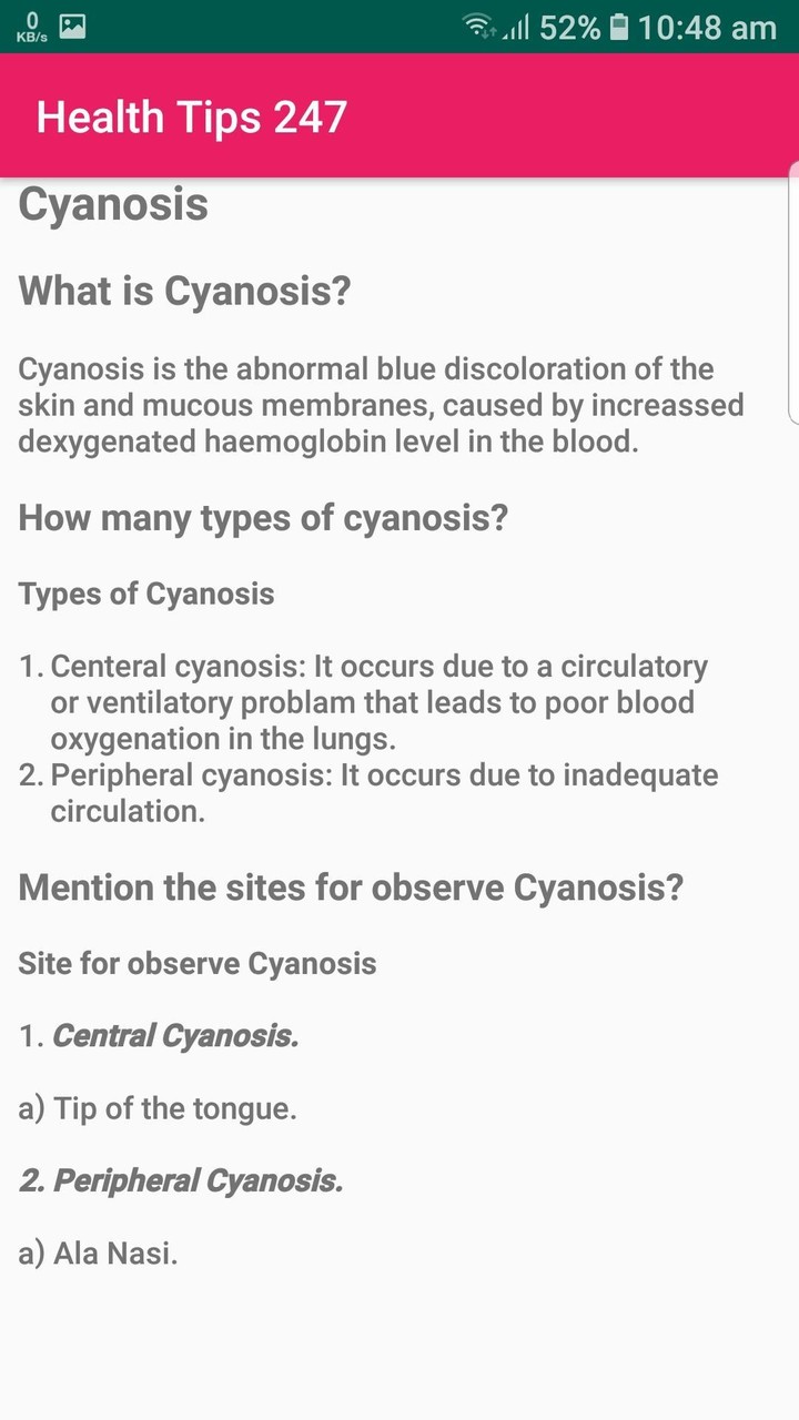 Health tips 247 screenshot image 17_funmod.online