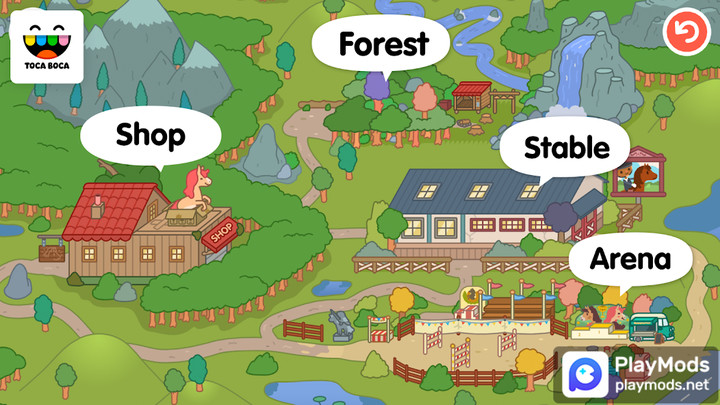 Toca Life: Stable<span>(Unlocked all)</span> screenshot image 5_funmod.online