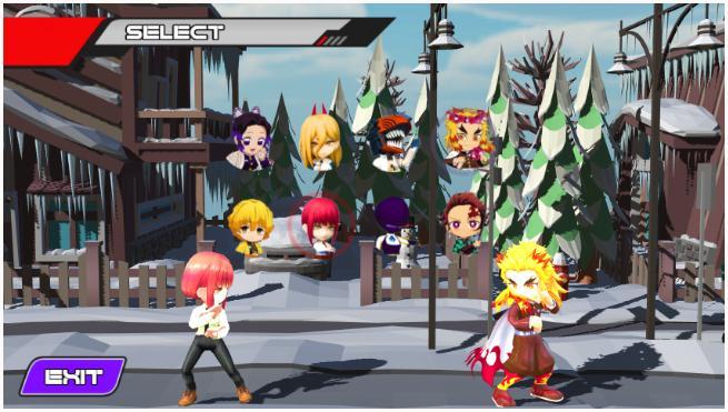 Chainsaw Man Kick Demon games screenshot image 3_funmod.online