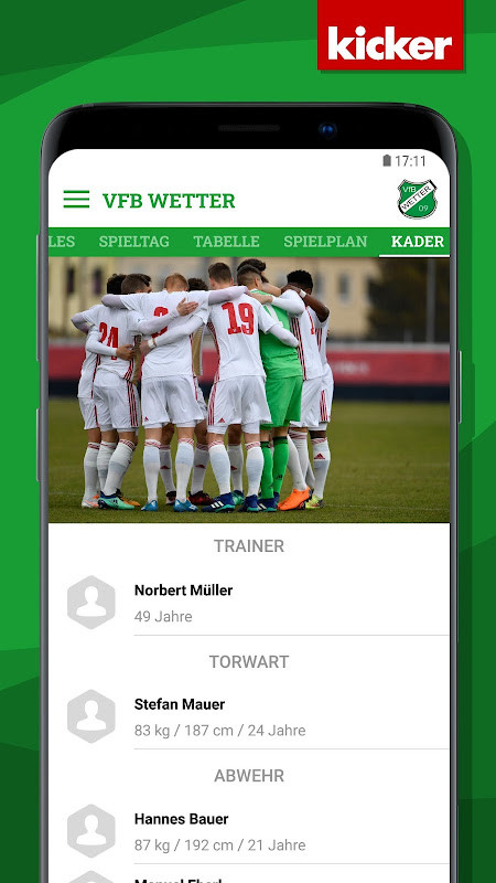 VfB Wetter screenshot image 1_funmod.online