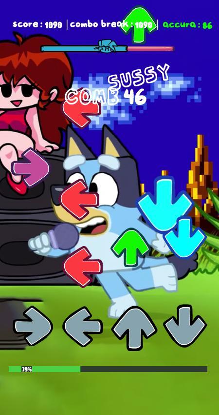 Bluey FNF MOD Full Week screenshot image 5_funmod.online