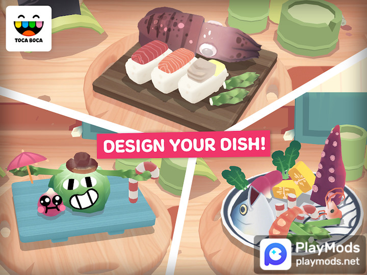 Toca Kitchen Sushi Restaurant<span>(Full Unlocked)</span> screenshot image 4_funmod.online