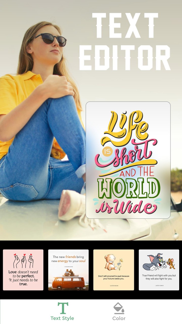 Text on Photo | Text Fonts Art screenshot image 7_funmod.online