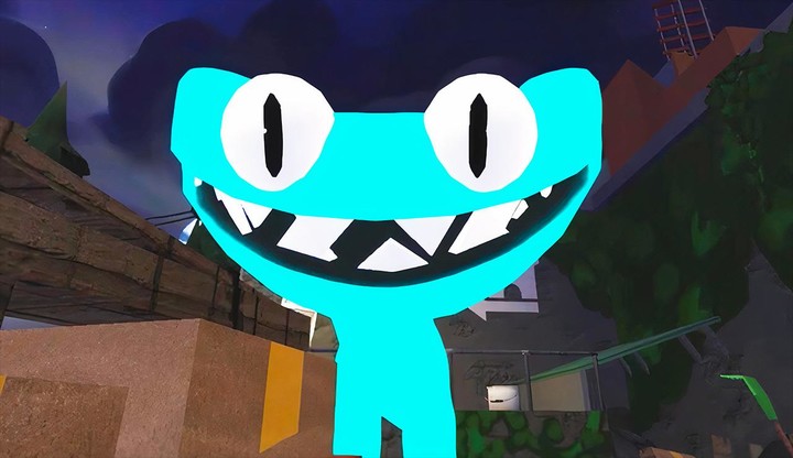 Rainbow Friends Yellow Cyan 2 screenshot image 1_funmod.online