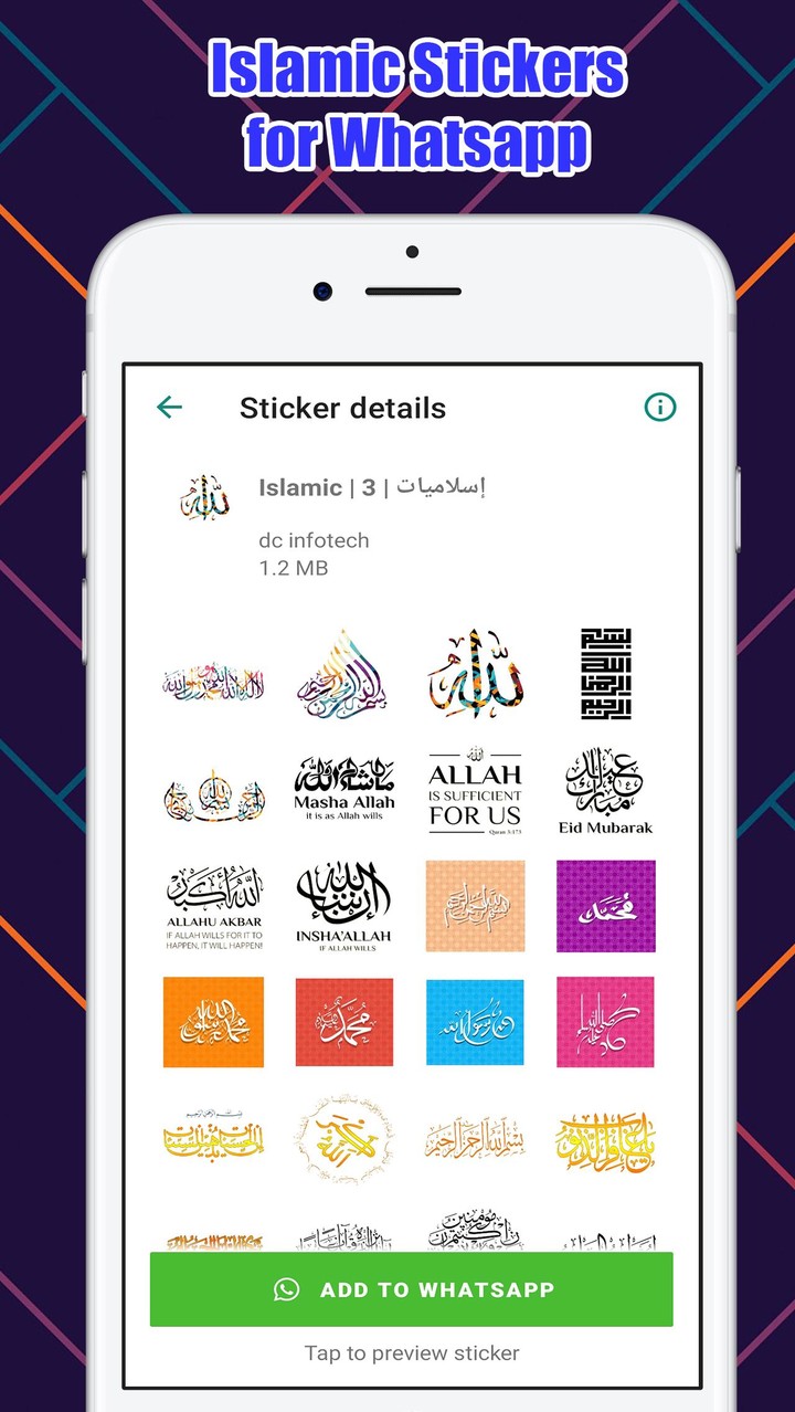 islamic stickers for whatsapp screenshot image 3_funmod.online