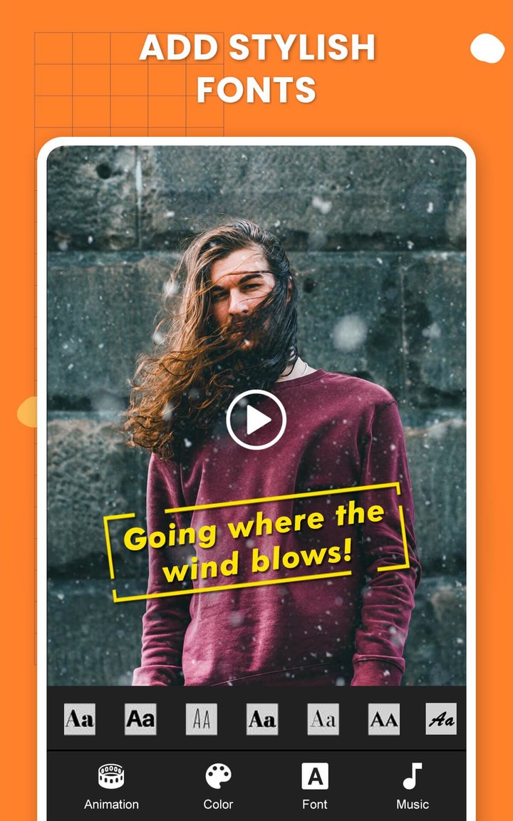 Animated Text On Video screenshot image 12_funmod.online