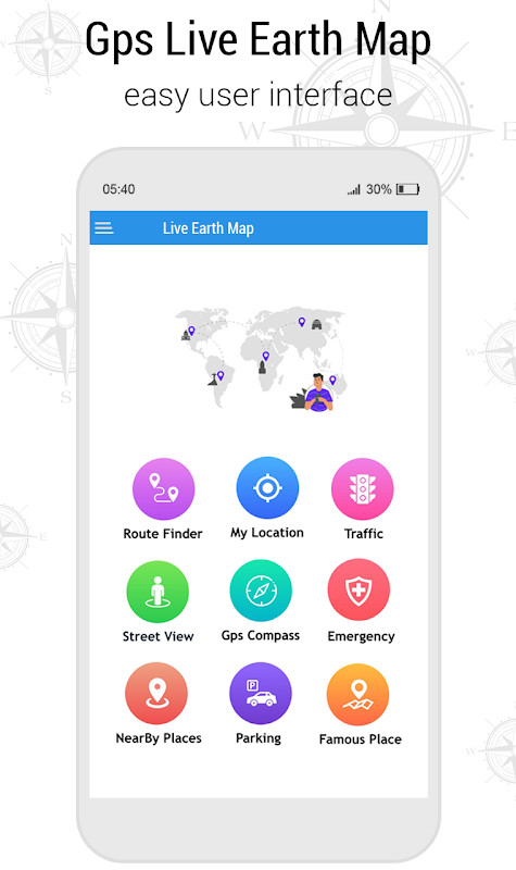 Street View GPS Live Earth Map screenshot image 12_funmod.online