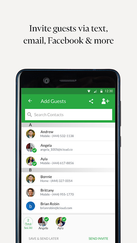 Evite: Email & SMS Invitations screenshot image 12_funmod.online