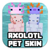 Axolotl Pet Skins MCPE1.0_funmod.online