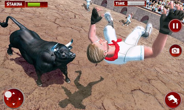 Angry Bull: City Attack Sim screenshot image 2_funmod.online