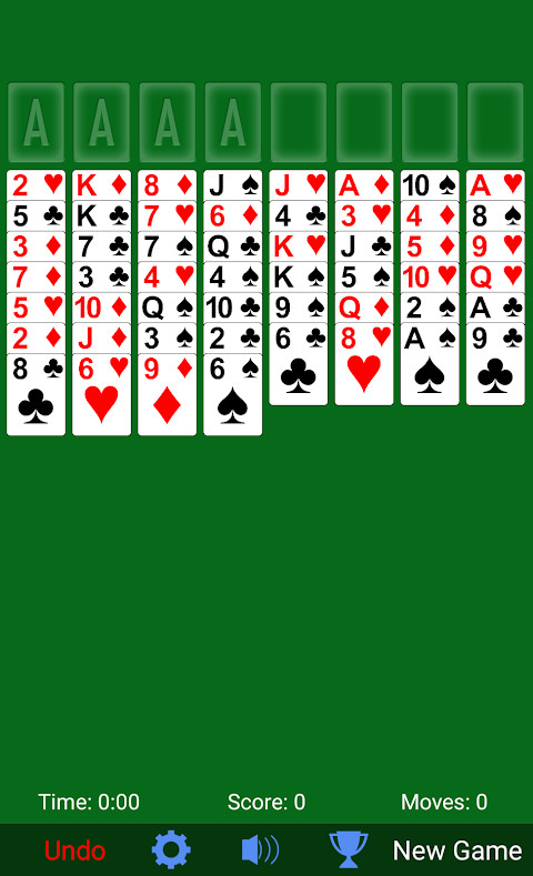 FreeCell Solitaire screenshot image 16_funmod.online