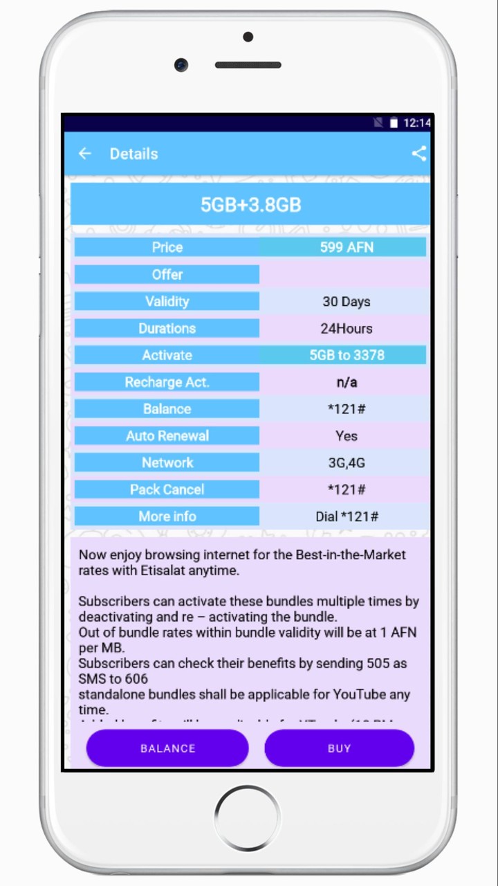 Afghan Data-Net Bundle screenshot image 7_Popularmodapk.com