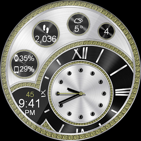Diamond Ritz HD Watch Face screenshot image 14_funmod.online