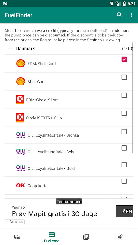 FuelFinder - Scandinavia screenshot image 3_funmod.online