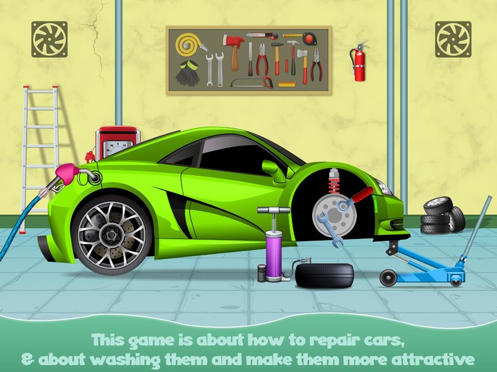 Baby Car Wash Garage Games For Boys screenshot image 4_funmod.online