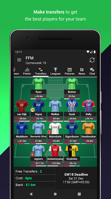 Fantasy Football Manager (FPL) screenshot image 3_funmod.online