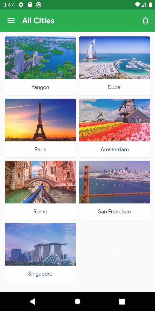 Flutter Multi-City screenshot image 10_funmod.online