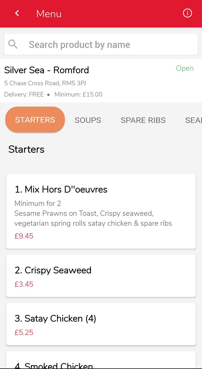 Silver Sea Chinese Takeaway screenshot image 6_funmod.online