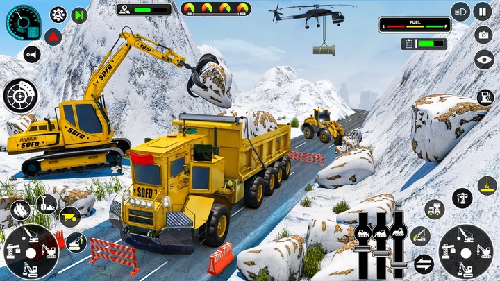 Grand Snow Excavator Simulator screenshot image 1_funmod.online