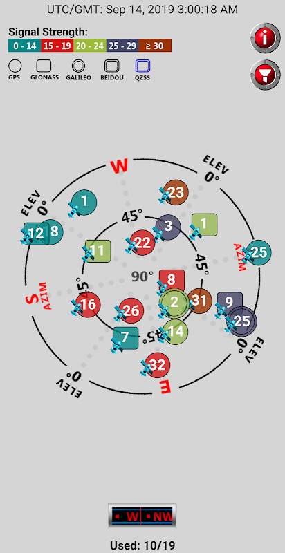 Satellite Check -GPS status and navigation package screenshot image 1_funmod.online