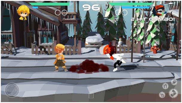 Chainsaw Man Kick Demon games screenshot image 2_funmod.online