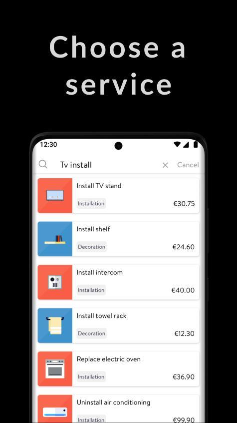 OSCAR: on demand home services screenshot image 3_funmod.online
