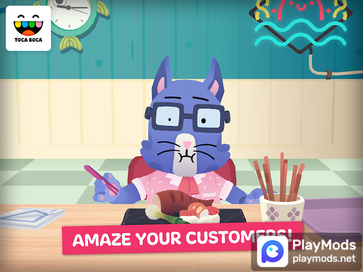 Toca Kitchen Sushi Restaurant<span>(Full Unlocked)</span> screenshot image 5_funmod.online