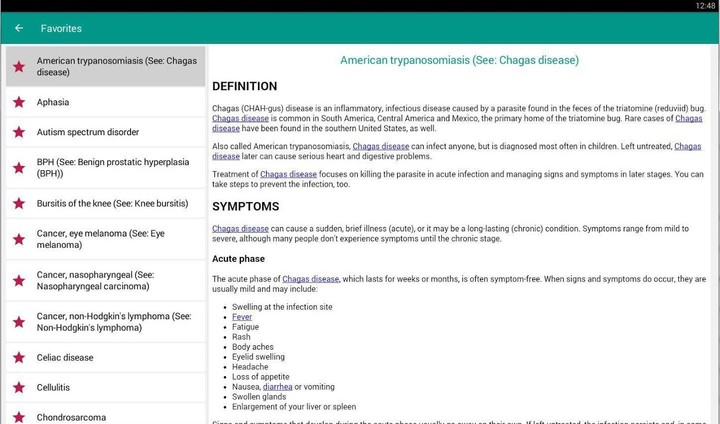 Diseases Dictionary & Treatments Offline screenshot image 14_funmod.online