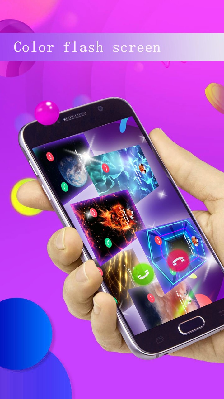 Color Call Screen & Call Theme screenshot image 1_funmod.online
